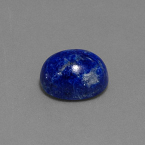 Lapislázuli azul natural de 2,82 ct, corte óvalo, opaco