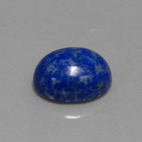 Lapislázuli azul natural de 3,22 ct, corte óvalo, opaco