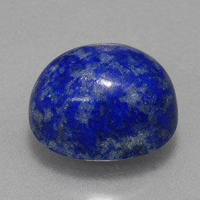 Lapislázuli azul natural de 4,42 ct, corte óvalo, opaco