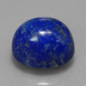 Lapislázuli azul natural de 4,27 ct, corte óvalo, opaco
