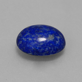 Lapislázuli azul natural de 3,12 ct, corte óvalo, opaco