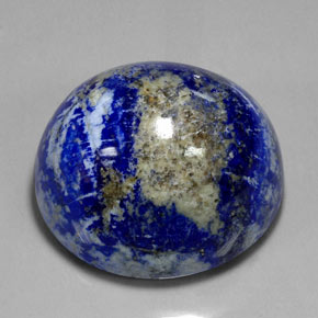 Lapislázuli azul natural de 1173,62 ct, corte óvalo, opaco