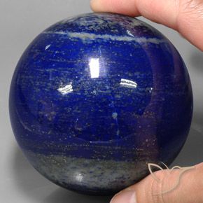 Lapislázuli Azul marino natural de 3000.00 ct, Esfera / Bola, Opaco