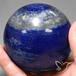 Lapislázuli Azul marino natural de 3000.00 ct, Esfera / Bola, Opaco