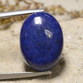 Lapislázuli Azul marino natural de 15.90 ct, Corte Óvalo, Opaco