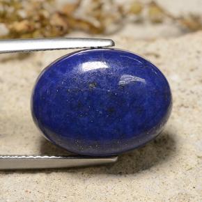 Lapislázuli Azul marino natural de 15.90 ct, Corte Óvalo, Opaco