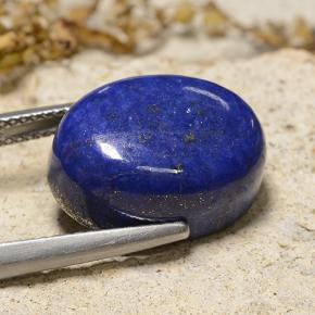 Lapislázuli Azul marino natural de 15.90 ct, Corte Óvalo, Opaco
