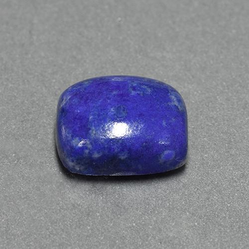 Lapislázuli Azul egipcio intenso natural de 4.53 ct, Corte Cojín, Opaco