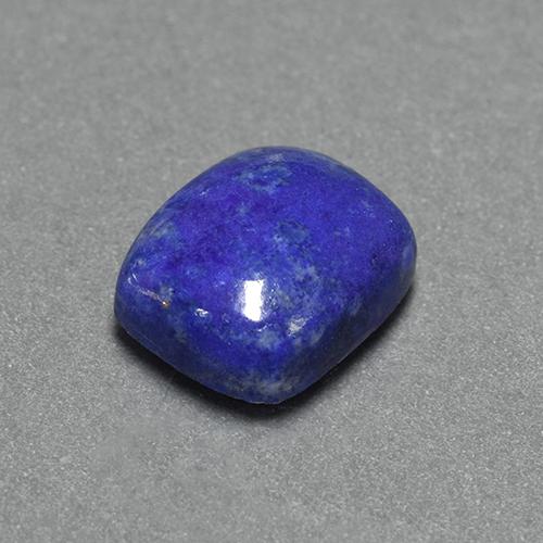 Lapislázuli Azul egipcio intenso natural de 4.53 ct, Corte Cojín, Opaco