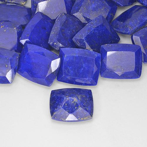Lapislázuli Azul marino intenso natural de 4.99 ct, Forma Cojín, Opaco