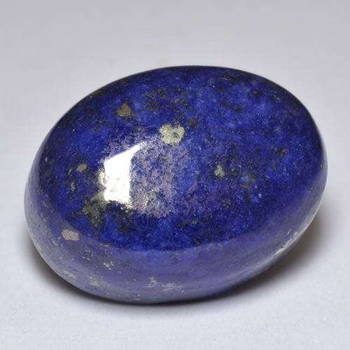 Lapislázuli Azul marino natural de 12.75 ct, Corte Óvalo, Opaco
