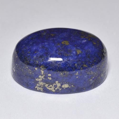 Lapislázuli Azul marino natural de 12.75 ct, Corte Óvalo, Opaco