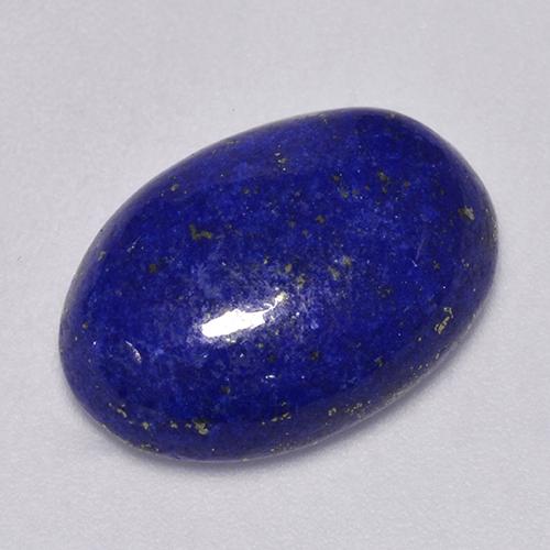 Lapislázuli Azul oscuro natural de 8.67 ct, Corte Óvalo, Opaco