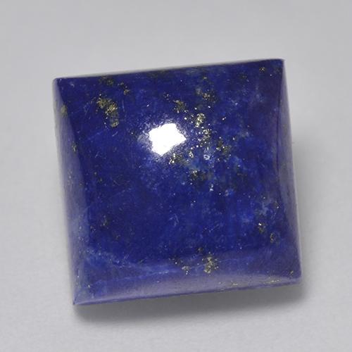 Lapislázuli Azul marino natural de 8.39 ct, Cuadrado, Opaco