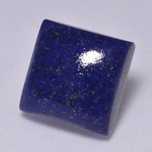 Lapislázuli Azul oscuro natural de 6.61 ct, Cuadrado, Opaco