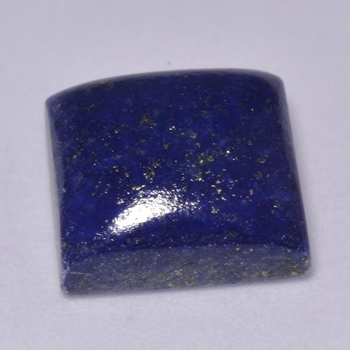 Lapislázuli Azul oscuro natural de 6.61 ct, Cuadrado, Opaco