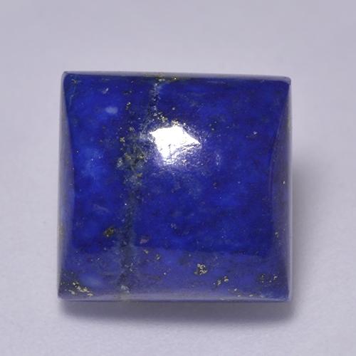 Lapislázuli Azul marino intenso natural de 8.43 ct, Cuadrado, Opaco