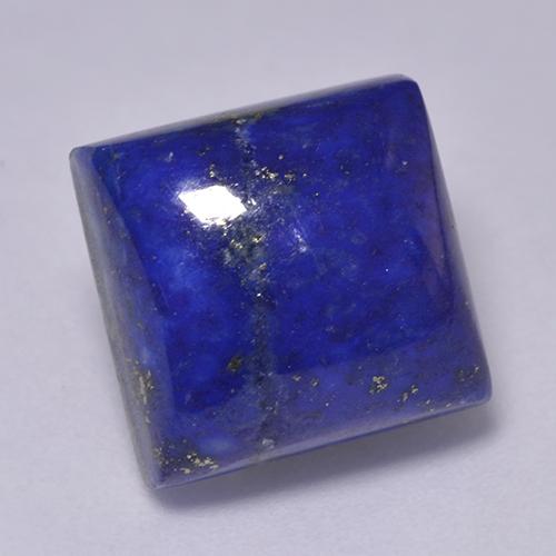 Lapislázuli Azul marino intenso natural de 8.43 ct, Cuadrado, Opaco