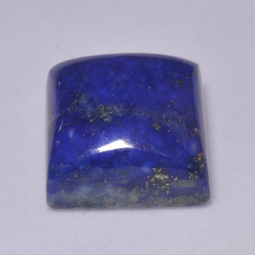Lapislázuli Azul marino intenso natural de 8.43 ct, Cuadrado, Opaco