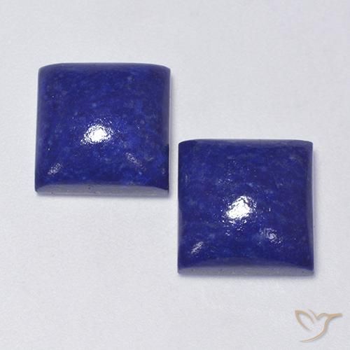 14.15ctw Natural Azul muy intenso Lapislázuli, Cuadrado, Opaco