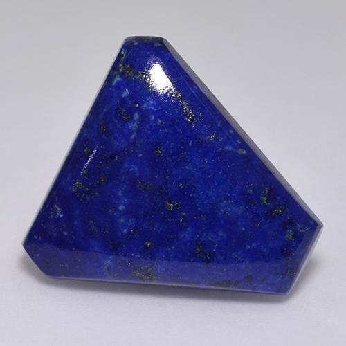 Lapislázuli Azul marino intenso natural de 28.20 ct, Trillón, Opaco