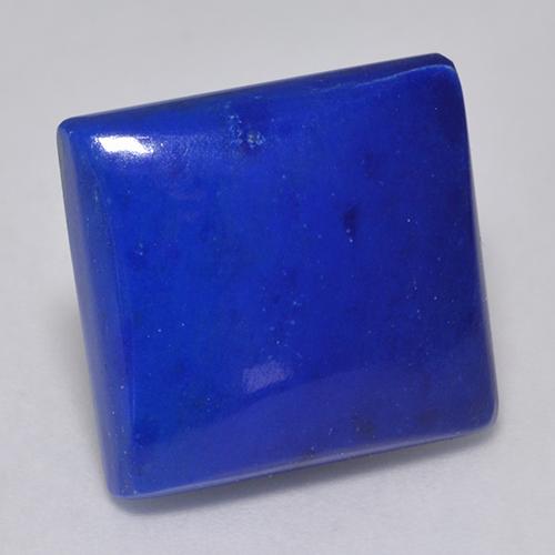 Lapislázuli Azul claro natural de 10.93 ct, Cuadrado, Opaco