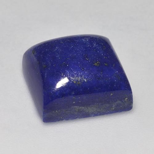 Lapislázuli azul natural de 9,40 ct, cuadrado, opaco