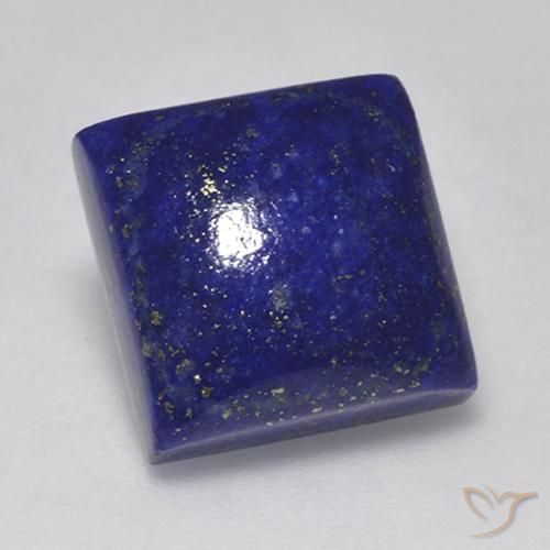 7.14ct Natural Azul muy intenso Lapislázuli, Cuadrado, Opaco, Photo A