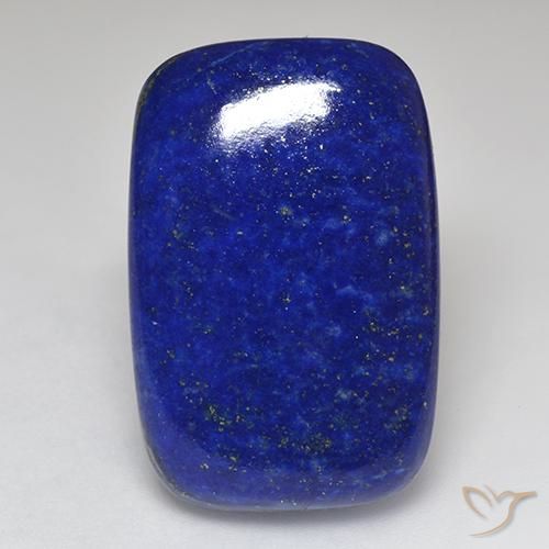 42.16ct Natural Azul oscuro Lapislázuli, Forma Cojín, Opaco