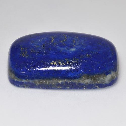 Lapislázuli azul natural de 50,14 ct, corte cojín, opaco