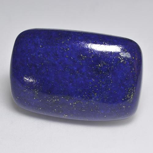 Lapislázuli Azul egipcio intenso natural de 48.50 ct, Corte Cojín, Opaco
