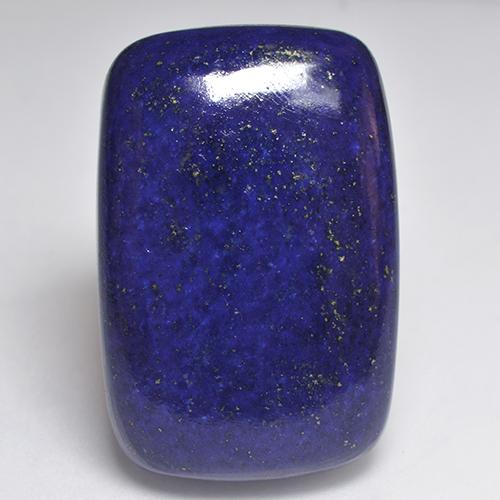 Lapislázuli Azul egipcio intenso natural de 48.50 ct, Corte Cojín, Opaco