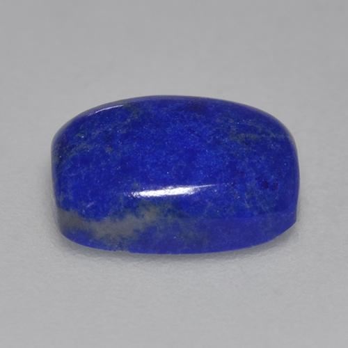 Lapislázuli azul natural de 1,32 ct, corte cojín, opaco