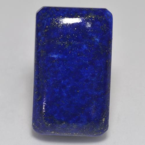 Lapislázuli Azul marino intenso natural de 33.56 ct, corte esmeralda, Opaco