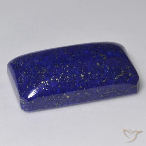 Lapislázuli Azul oscuro natural de 30.67 ct, Corte Octágono / Esmeralda, Opaco