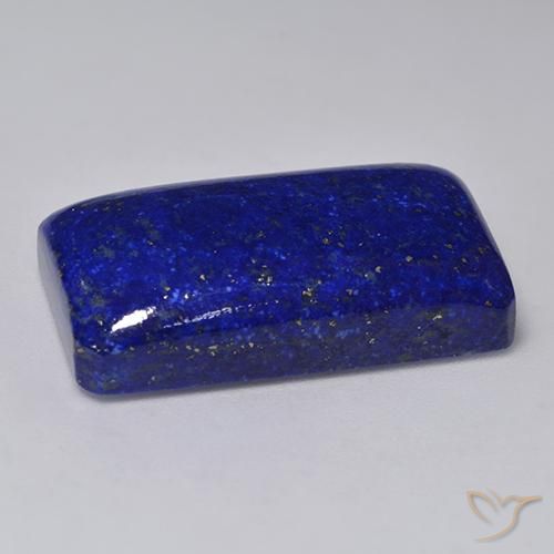 Lapislázuli Azul marino intenso natural de 29.82 ct, Corte Octágono / Esmeralda, Opaco
