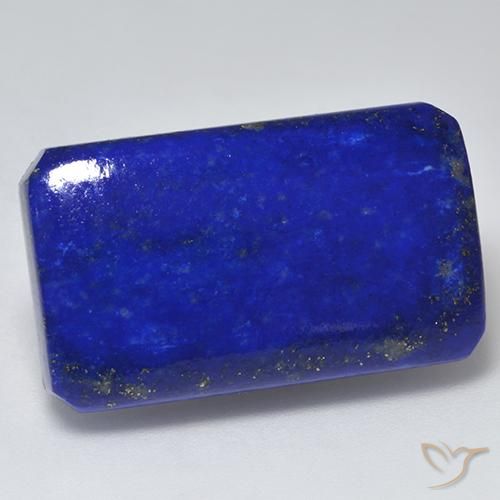 Lapislázuli Azul eléctrico natural de 28.38 ct, Corte Octágono / Esmeralda, Opaco