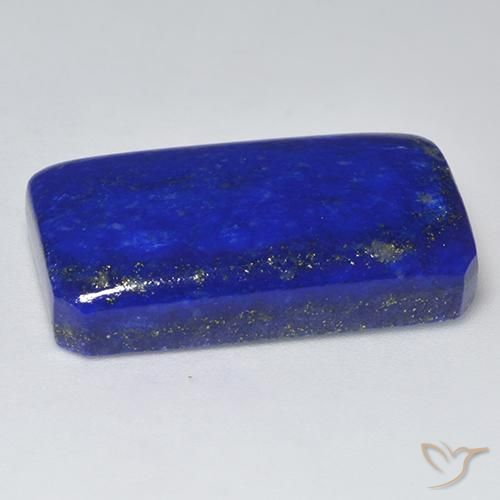 Lapislázuli Azul eléctrico natural de 28.38 ct, Corte Octágono / Esmeralda, Opaco