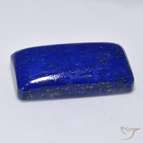 Lapislázuli Azul marino intenso natural de 28.06 ct, Corte Octágono / Esmeralda, Opaco