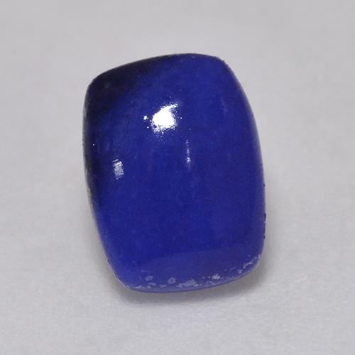 Lapislázuli Azul marino intenso natural de 1.21 ct, Corte Cojín, Opaco
