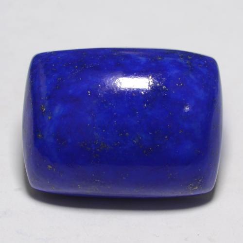 Lapislázuli Azul marino intenso natural de 22.56 ct, Corte Cojín, Opaco