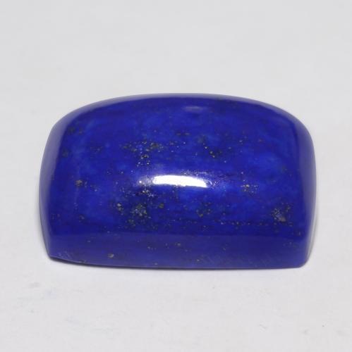 Lapislázuli Azul marino intenso natural de 22.56 ct, Corte Cojín, Opaco