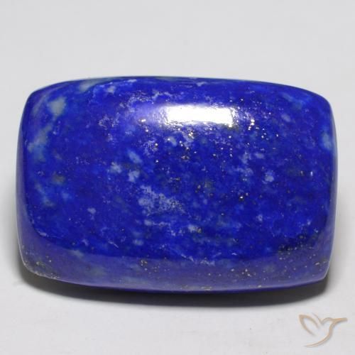 Lapislázuli Azul eléctrico natural de 21.24 ct, Forma Cojín, Opaco