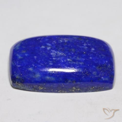 Lapislázuli Azul eléctrico natural de 21.24 ct, Forma Cojín, Opaco