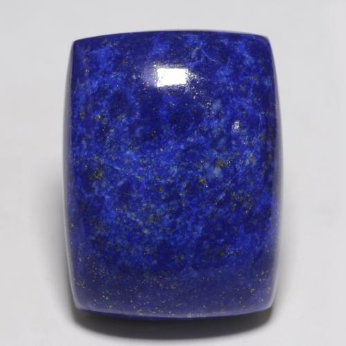 Lapislázuli Azul egipcio intenso natural de 24.49 ct, Corte Cojín, Opaco