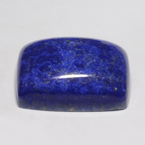 Lapislázuli Azul egipcio intenso natural de 24.49 ct, Corte Cojín, Opaco