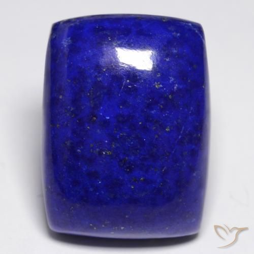 22.69ct Natural Azul marino intenso Lapislázuli, Forma Cojín, Opaco