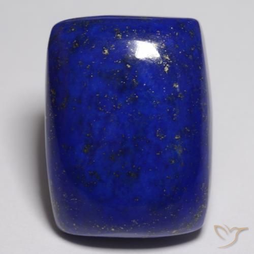 22.68ct Natural Azul marino intenso Lapislázuli, Forma Cojín, Opaco