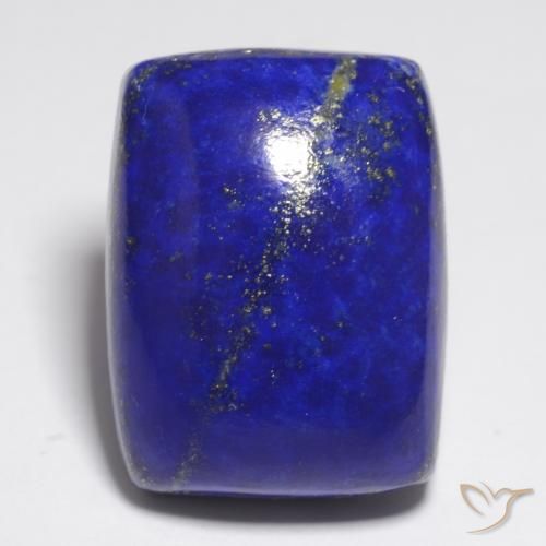 23.77ct Natural Azul marino intenso Lapislázuli, Forma Cojín, Opaco