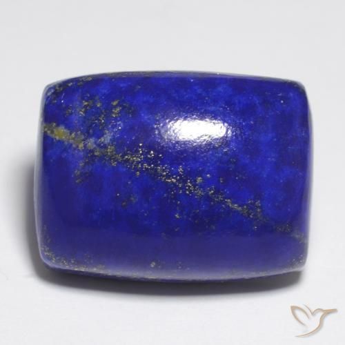 Lapislázuli Azul marino intenso natural de 23.77 ct, Forma Cojín, Opaco
